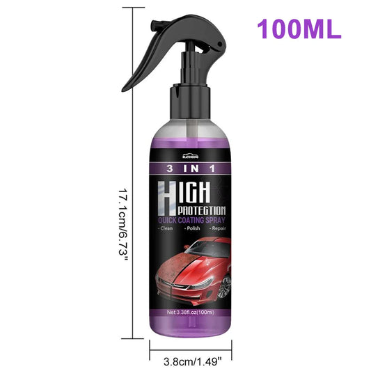 Quick Coating Spray High Protection Shine Armor Ceramic Car Wash